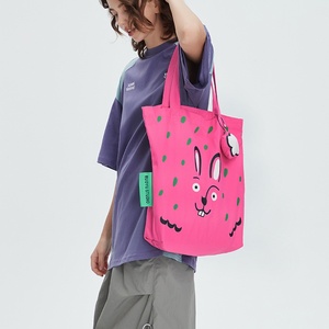 Bolsa de Viaje Ligera al por Mayor, Bolsas de Lona, Bolso de Mano para Mujer, Logotipo Bordado, Bolsa de Compras, Uso Diario - Product Image 5