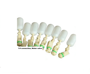 Válvula de flotador automática de ABS para tanque de agua de granja avícola, interruptor de flotación para bebedero - Product Image 1