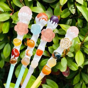 Vente en gros de baguette magique en cristal, pierre de guérison pour la décoration de la maison - Product Image 3