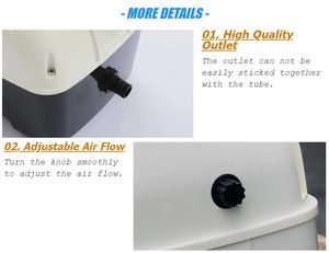 משאבת אוויר שקטה לאקווריום, נטענת, ניידת, 24V 260W, איכותית, מבית פורד, עם אחריות לשנה - Product Image 3