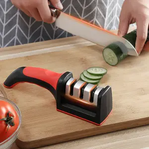 Yeni ürün fikirleri 2024 hızlı kesici kalemtıraş paslanmaz çelik mutfak 3 sahne bıçak kalemtıraş mutfak gereçleri
