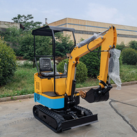 Mini Excavadora Eléctrica de 1 Tonelada/Precio de Mini Excavadora de Orugas KV10/Mini Excavadora de Batería de Litio de 1000 kg