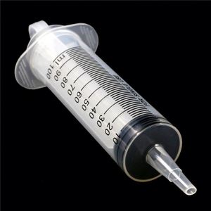 <span class=keywords><strong>Seringue</strong></span> d'alimentation 100 ml, <span class=keywords><strong>seringue</strong></span> en plastique pour remplissage de colle, nourriture, stérile, <span class=keywords><strong>sans</strong></span> <span class=keywords><strong>aiguille</strong></span>, pour l'arrosage et le remplissage de nourriture pour animaux - Product Image 3
