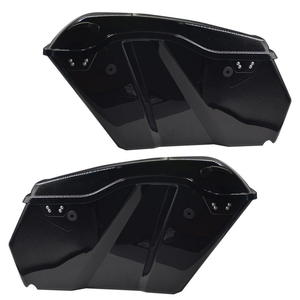 Alforjas Traseras ABS de 24L para Motocicleta, Estilo Bagger, para Road King, Street Glide, Chopped, 2014-2023 - Product Image 2