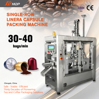 Machine d'emballage automatique MD Factory pour le remplissage et la fermeture de capsules de café moulu, d'herbes, de thé en poudre et de granulés