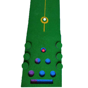 Tapis de putting de golf à 12 trous haute élasticité, simulation de green, marque personnalisée HYPM-13, fabriqué en Chine - Product Image 4