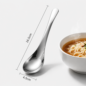 Gold Plated Stainless Steel Tea Spoons Mirror Finish Long Handle Minimalist Design Dishwasher Safe Party Utensils - Product Image 5