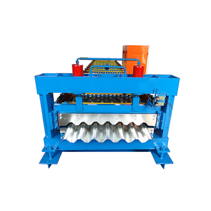 Machine de fabrication de tuiles métalliques ondulées à haute efficacité en promotion, faible MOQ, machine automatique de formage à froid de tuiles en acier. - Product Image 2