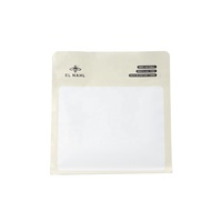 Sachet d'emballage en kraft direct usine pour aliments, snacks, noix, biscuits, grains de café, avec fermeture à glissière latérale à 8 côtés, fond plat laminé