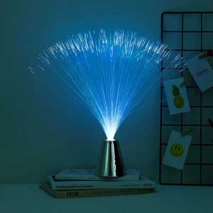 Colorido Fibra Óptica LED <span class=keywords><strong>Night</strong></span> Light IP44 Abajur para Bedroom Christmas Party & Office Decor Holiday Lighting Produto