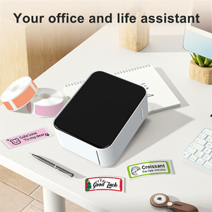 <b>Portable</b> <b>Mini</b> P15 Thermal Label <b>Printer</b> Name Tag Price Note Time Print Wireless Bluetooth Maker for iOS and Android - Product Image 3