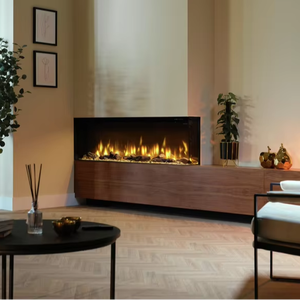 <span class=keywords><strong>Chimenea</strong></span> Eléctrica <span class=keywords><strong>Dimplex</strong></span> Ignite Bold de 50 Pulgadas con Multi-Fire XD, Temporizador de 7 Días, Tecnología ComfortSaver para Hoteles, Construcción Metálica Integrada - Product Image 1