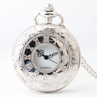 Vente en gros de montres de poche classiques antiques vintage à quartz romaines
