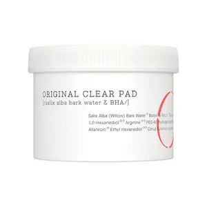 Korean Skin Care Exfoliating and Cleansing Pads Cos One Step Original Clear Pad 70pads