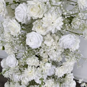 DKB Factory New design Artificial flower arch wedding ceremony Decoration High quality silk flower ARCH - Product Image 5