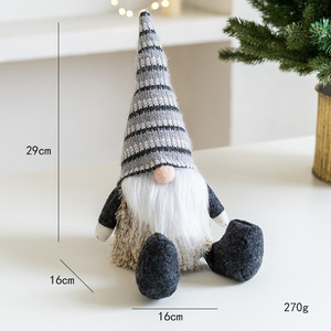 Nouveauté : Ornements de Noël en forme de vieil homme sans visage, lutins de Noël nordiques, décorations de Noël et accessoires pour la photographie - Product Image 5