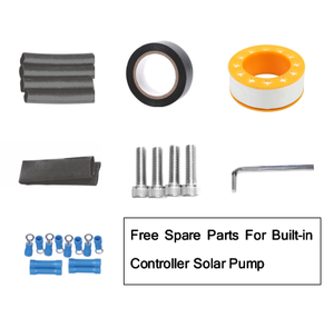 Ensemble de pompe à eau profonde à haute pression hybride solaire AC/DC Difful 2 HP MPPT en acier inoxydable OEM pour l'irrigation et l'agriculture <span class=keywords><strong>1100W</strong></span> - Product Image 2