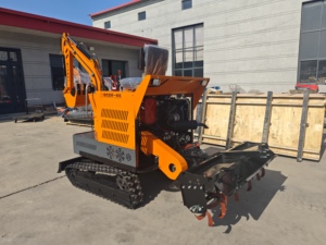 Máy đào đất quay siêu nhỏ 25HP 35hp 50hp Máy đào nhỏ cho vườn cây ăn quả đất nông nghiệp đồi san lấp mặt bằng tối ưu cho đất trồng trọt - Product Image 2