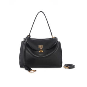 Sac à bandoulière de luxe en cuir véritable pour femme, grand sac fourre-tout à porter sous le bras, sac cosmétique tendance pour le quotidien - Product Image 5
