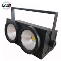 Projecteur de scène intérieur haute puissance 200W, éclairage de concert et de mariage, double projecteur COB pour discothèque et soirées