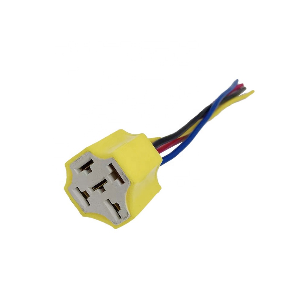 Automotive 5 Way 0090125-1 Fuel Injector Ignition Coil Box Connector Plug Water Temperature Sensor Harness For car