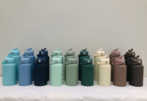 New <span class=keywords><strong>1L</strong></span> công suất lớn đôi thép không gỉ thể thao cốc nước cầm tay Mỹ Miệng Lớn Thiết kế chân không bình Phích - Product Image 3