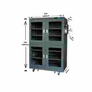 Energiesparender Anti-Oxidations-Stickstoffschrank 1430L 1%-60% RH für Halbleiter-, Neue-Energie-, Medizin- und Elektronikindustrie - Product Image 2