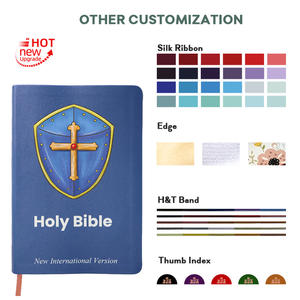 Nuove versioni internazionali di lusso stampa Offset Bibbia Custom Pu Soft Cover La Bibbia a mano - Product Image 6