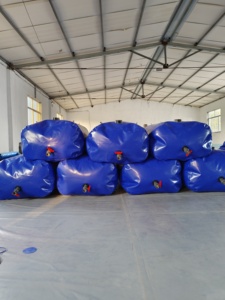 Sac de stockage de gaz pliable en PVC souple d'argile rouge personnalisable <span class=keywords><strong>Zoe</strong></span> ALY-B pour broyeur de déchets alimentaires, haute efficacité et sécurité, longue durée de vie - Product Image 4