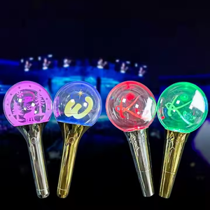 Diskon besar kustom idola Kpop <span class=keywords><strong>Army</strong></span> Bomb kualitas Korea kipas warna-warni tongkat cahaya LED tangan LOGO kustom tongkat cahaya untuk konser - Product Image 6