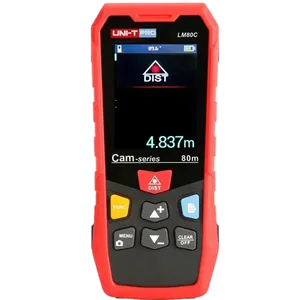 Misuratore di <span class=keywords><strong>Distanza</strong></span> Laser 80m-200m IP65 ad Alta Precisione con Modalità Fotocamera e Metro a Nastro - Product Image 1