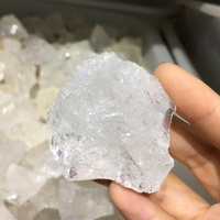 Pierres rugueuses naturelles, en Quartz brut, transparent, brut, gravier en cristal écrasé, livraison gratuite