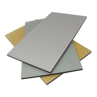 Nouveau design, prix d'usine, panneau composite en aluminium Alucobond 3mm 4mm PVDF ACP, plaque ACM, revêtement mural extérieur, panneau composite en aluminium