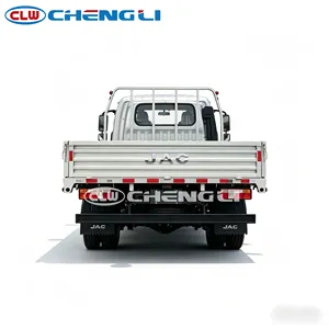 Camión de plataforma plana ligero JAC 4x2 con laterales abatibles, camión de carga de 4.5 toneladas, diésel, para transporte de mercancías, precio de fábrica - Product Image 3