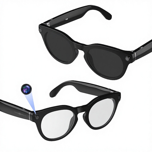 Factory Direct Customizable AI Meta Smart Glasses IP67 Waterproof Photochromic Sunglasses Switchable Smart Glass