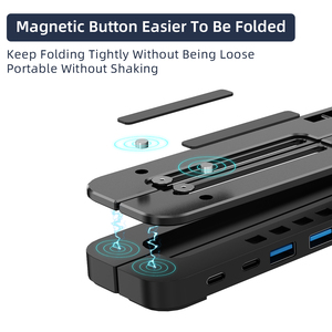 USB C HUB 3.0 4 trong 1 loại C HUB micro iPad Hub điện xe máy tính xách tay đứng với USB PD SD Reader tất cả trong một cho <span class=keywords><strong>PC</strong></span> máy tính một - Product Image 3