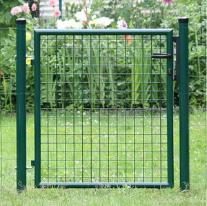 Venta caliente moderno jardín Puerta de Hierro diseño de flores jardín puertas de hierro - Product Image 4