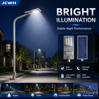 Farola LED Solar de CC de 60W, IP66, Certificación CCC, CE, RoHS, Batería Lifepo4, Aluminio, Garantía de 5 Años, para Carreteras, Jardines, Montaje en Pared