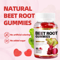 Gummies à la racine de betterave Jiaoming, extrait naturel de betterave à mâcher, complément alimentaire quotidien à base de plantes