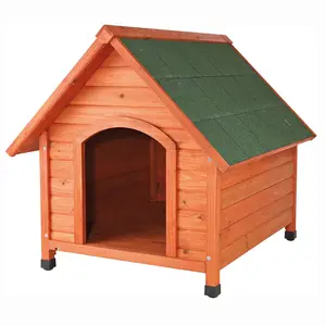 निर्माण लकड़ी के छोटे भारी शुल्क आउटडोर गरम कुत्ता घर घर Xxl बड़े अछूता कुत्ते Kennel निर्माण