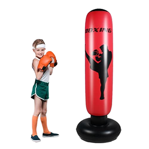 FREE STANDING PVC PORTABLE INFLATABLE <strong>BOXING</strong> <strong>BAG</strong> for KIDS <strong>OUTDOOR</strong> INDOOR FUNNY PLAY and PLASTIC - Product Image 3