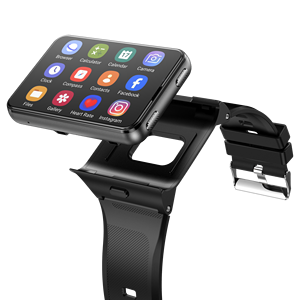 Reloj Inteligente Android 4G con WhatsApp, YouTube, Cámara, Tarjeta SIM, Videollamada, Monitor <span class=keywords><strong>de</strong></span> Ritmo Cardíaco, Teléfono <span class=keywords><strong>de</strong></span> Muñeca con Pantalla Grande para Viajes <span class=keywords><strong>de</strong></span> Negocios - Product Image 1