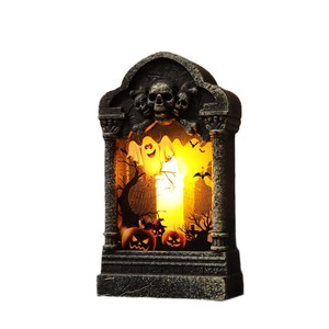 Barre lumineuse LED de bureau pour Halloween, lampe à vent <span class=keywords><strong>et</strong></span> pierre tombale créative, produit de veilleuse d'ambiance de maison hantée transfrontalière - Product Image 6