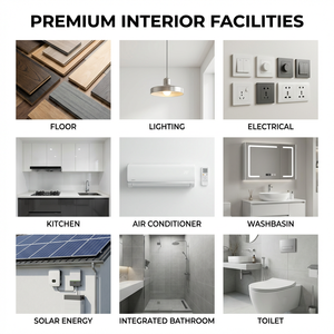 บ้านสำเร็จรูปขนาดเล็กทันสมัย 20 ฟุต บ้านคอนเทนเนอร์แบบโมดูลาร์ สำหรับใช้เป็นบ้านพักอาศัยและสำนักงาน - Product Image 5