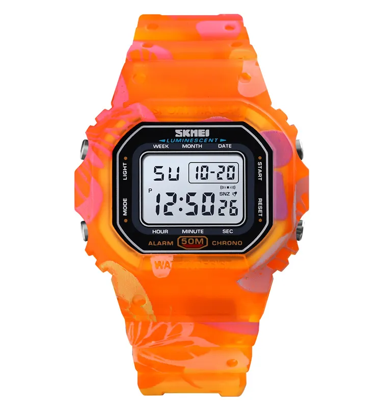Gshock 1608 Series Digital Sport Watch (China) Best Seller Wholesale Order Moq 100 Custom Led Digital Screen Watch