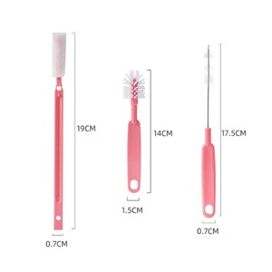 New Kettle Cleaning Brushes Long Handle Kitchen Wash Cup Brush Portable Narrow <b>Gap</b> Cleaning Brush Household Cleaning Tools - Product Image 1