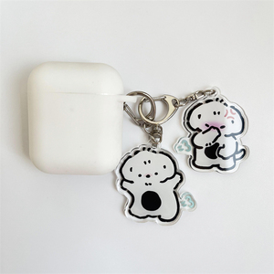 Pabrik Grosir Kustom Dua Sisi Dipersonalisasi Membuat Jelas Logo Epoksi Resin Akrilik Pesona Anime Holografik Akrilik Gantungan Kunci - Product Image 6