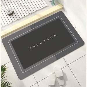 Alfombra de Baño de Diatomita Ecológica, Antideslizante, Súper Absorbente, de Secado Rápido, con Impresión Moderna y Logotipo Personalizado - Product Image 4