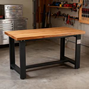 Banc de travail en acier robuste en gros, L1500mm, capacité de charge de 1000 kg, atelier, utilisation hôtelière, couleur personnalisable, design moderne - Product Image 6