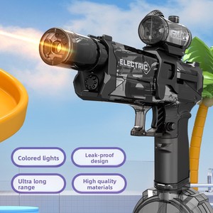 Pistola ad Acqua Elettrica Esplosiva Firelight Ice Rat, Giocattolo per Bambini con Funzionamento Automatico a Impulsi, Effetti Luminosi e Fiamma, in Plastica - Product Image 3